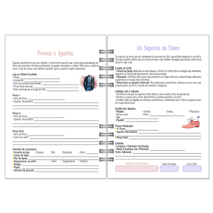 Agenda de Noiva 👰Capa com Fotografia 10