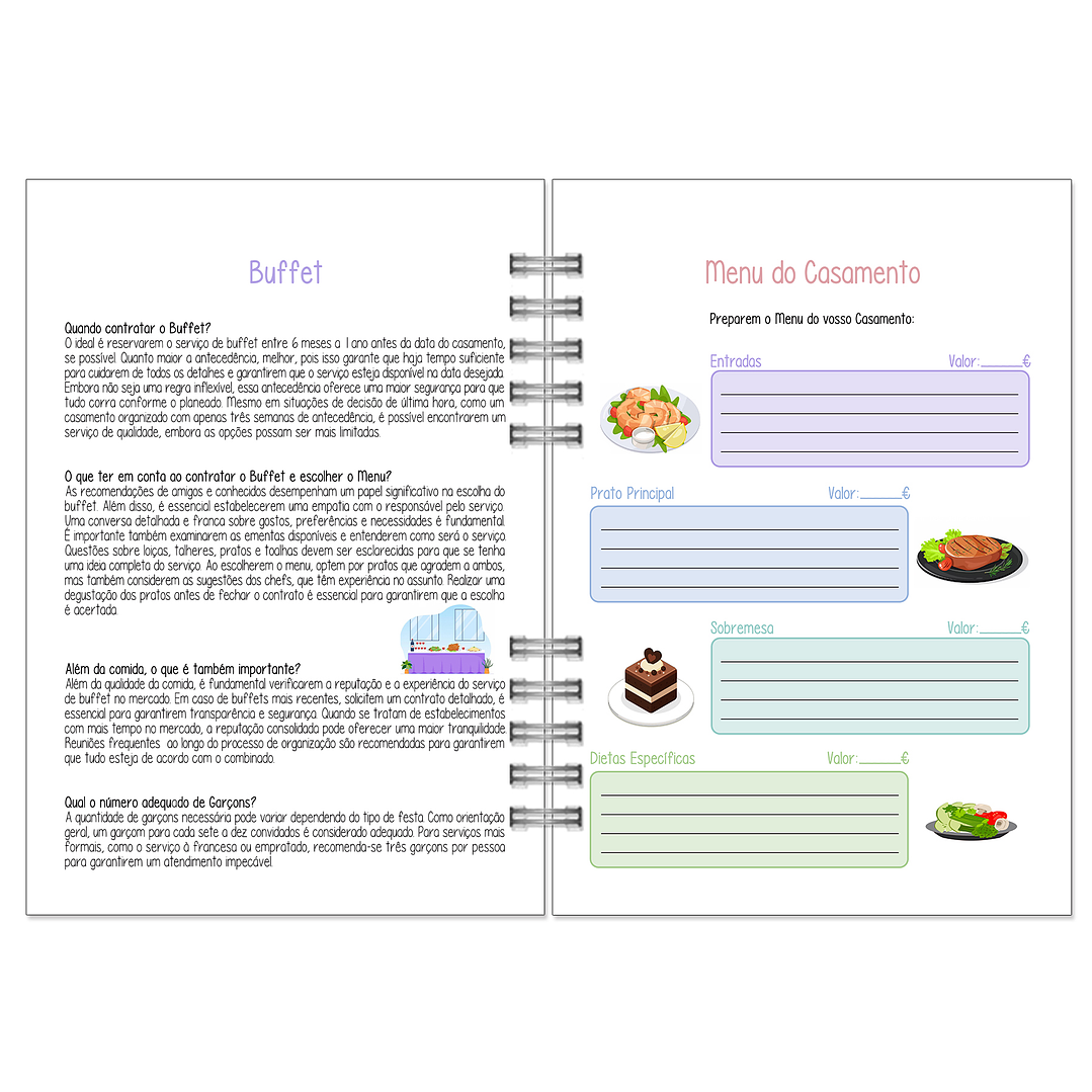 Agenda de Noiva 👰Capa com Fotografia 17