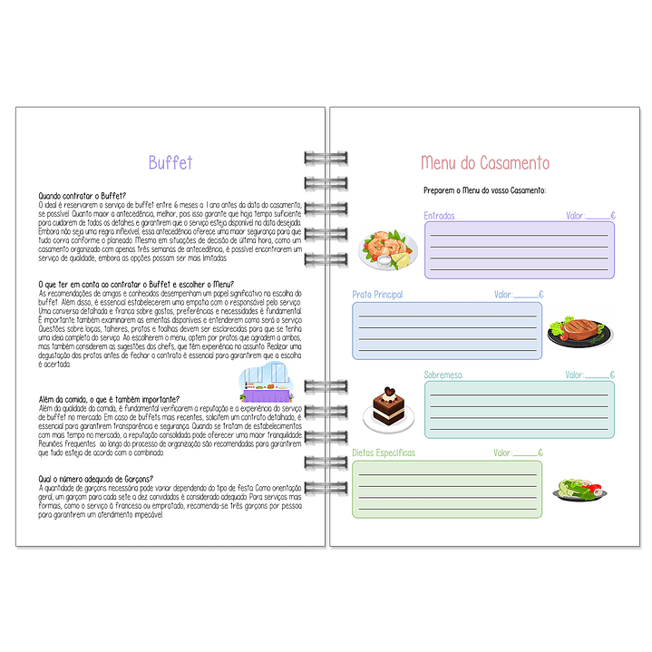 Agenda de Noiva 👰Capa com Fotografia 17