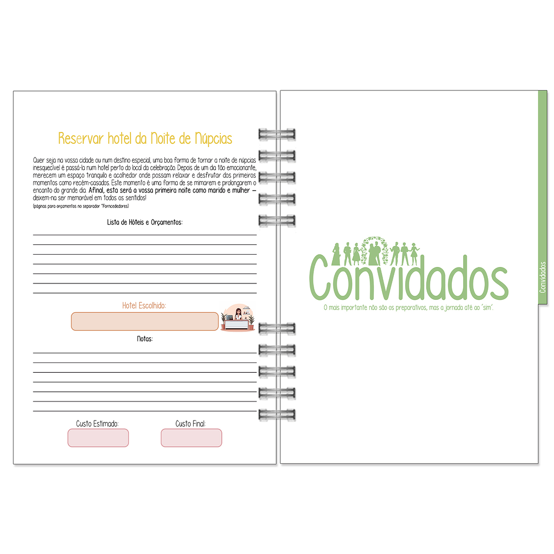 Agenda de Noiva 👰Capa com Fotografia 19