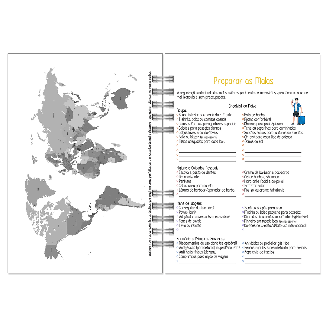 Agenda de Noiva 👰Capa com Fotografia 23