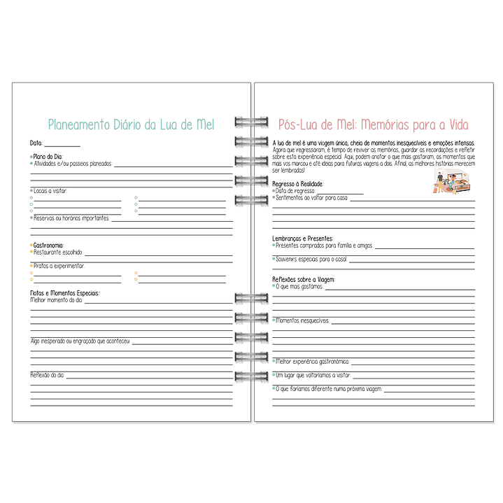 Agenda de Noiva 👰Capa com Fotografia 24