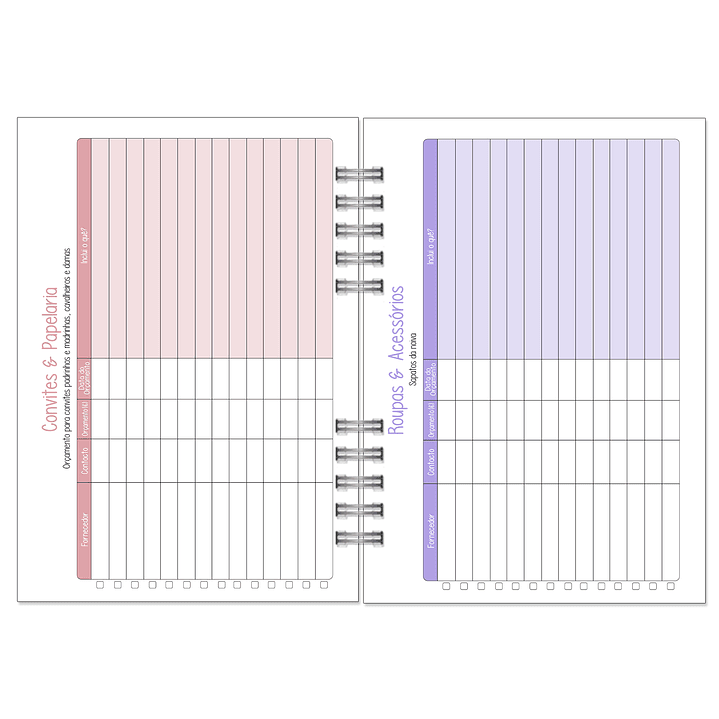 Agenda de Noiva 👰Capa com Fotografia 26