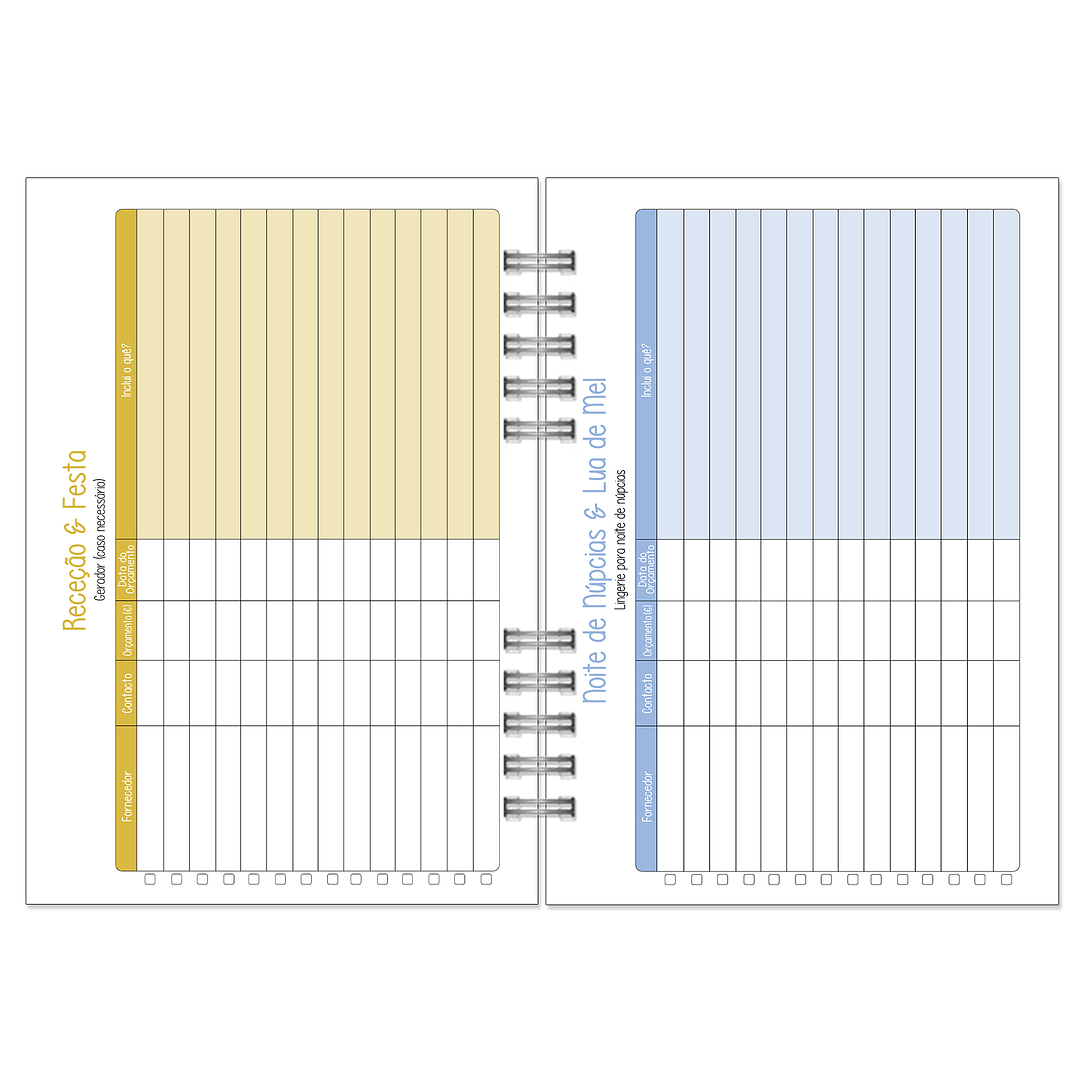 Agenda de Noiva 👰Capa com Fotografia 27