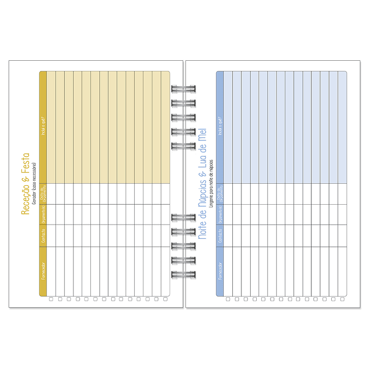 Agenda de Noiva 👰Capa com Fotografia 27