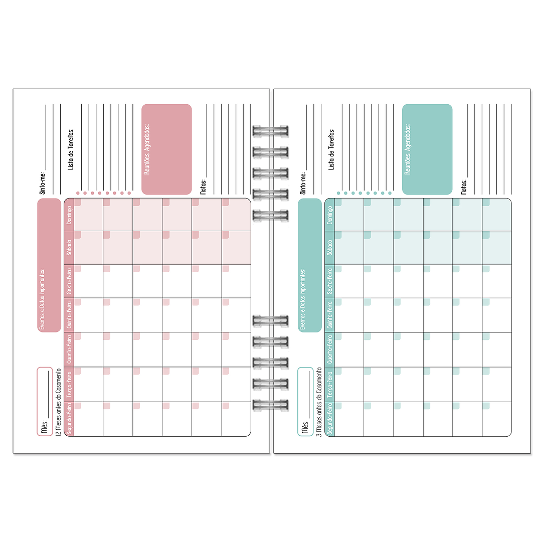 Agenda de Noiva 👰Capa com Fotografia 29