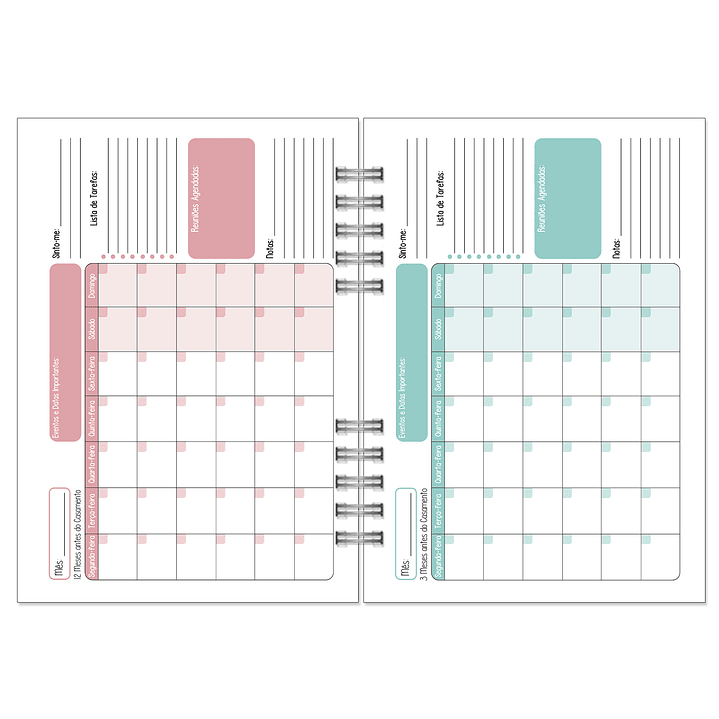 Agenda de Noiva 👰Capa com Fotografia 29