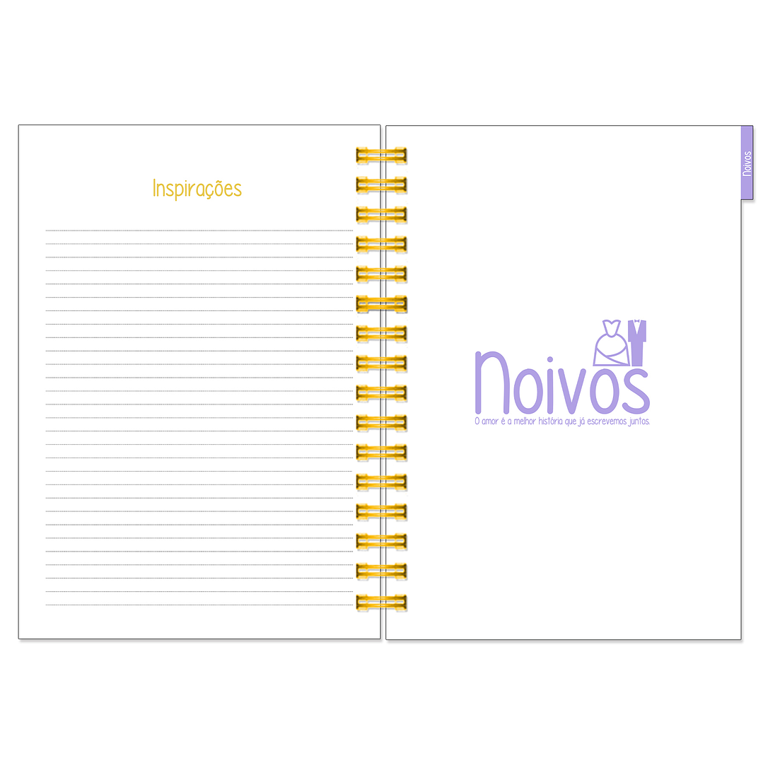 Agenda de Noiva 👰Capa Floral 6