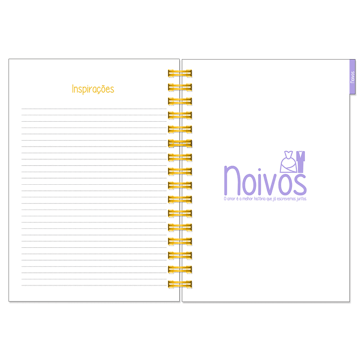 Agenda de Noiva 👰Capa Floral 6