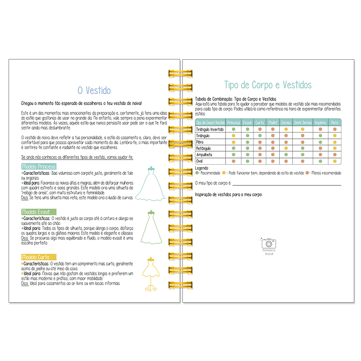 Agenda de Noiva 👰Capa Floral 7