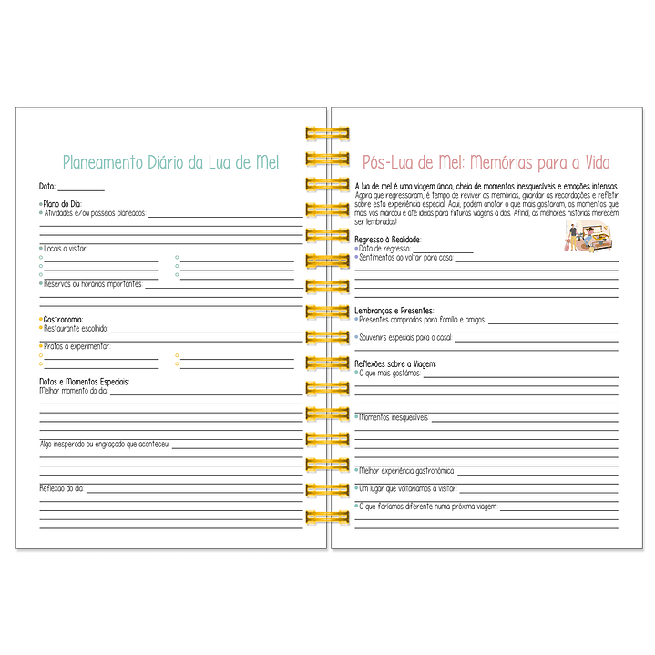 Agenda de Noiva 👰Capa Floral 24