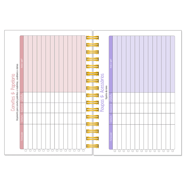 Agenda de Noiva 👰Capa Floral 26
