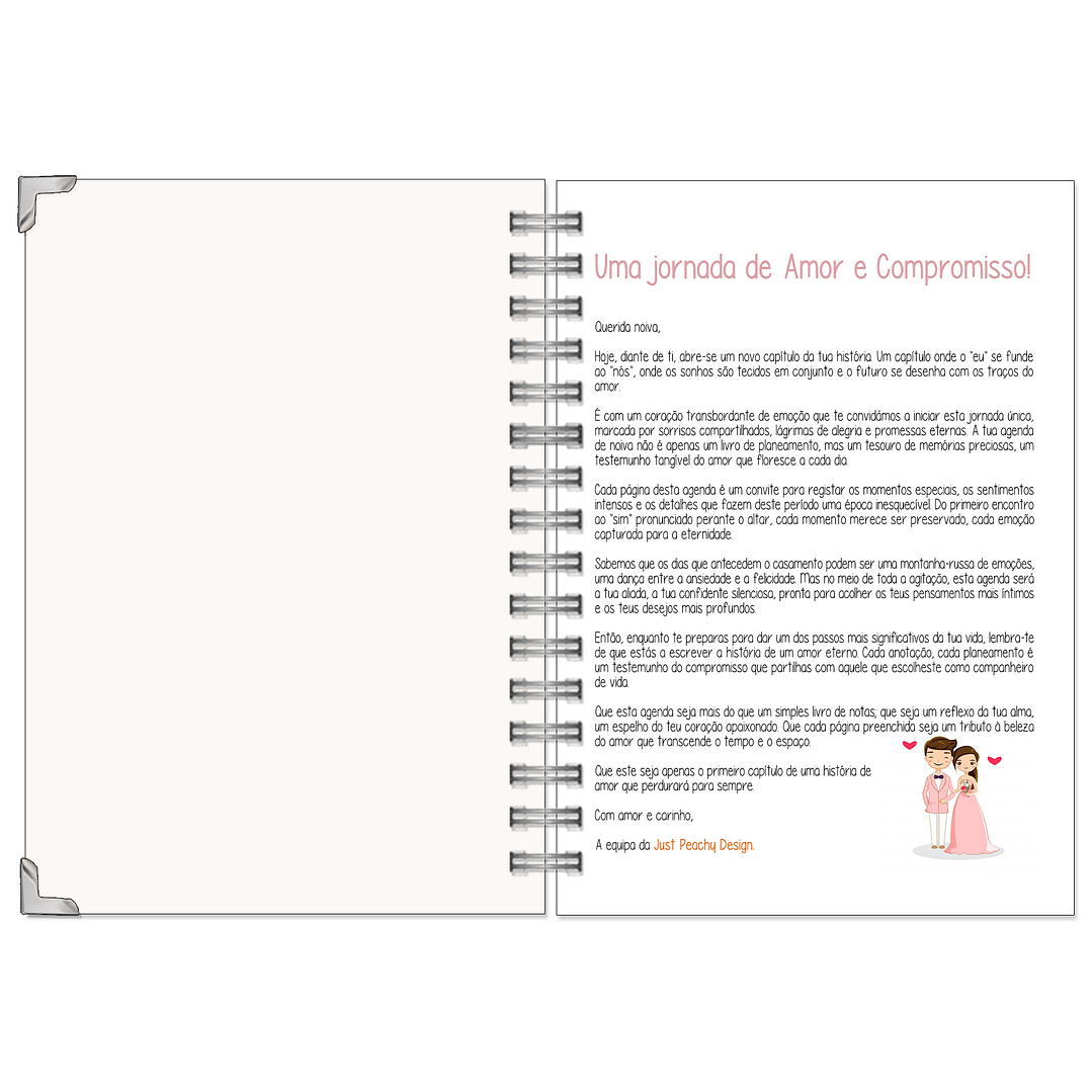Agenda de Noiva 👰Capa Clássica 3