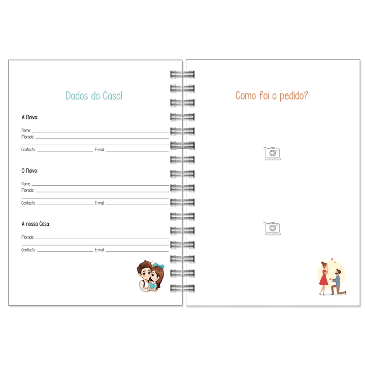 Agenda de Noiva 👰Capa Clássica 4