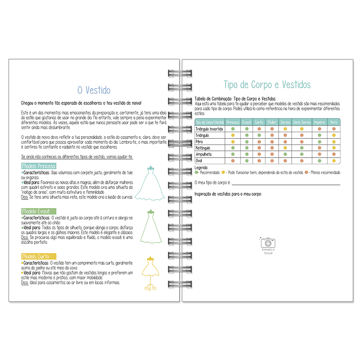 Agenda de Noiva 👰Capa Clássica 7