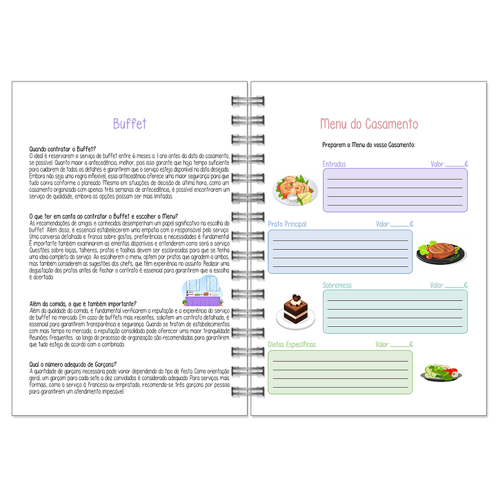 Agenda de Noiva 👰Capa Clássica 17