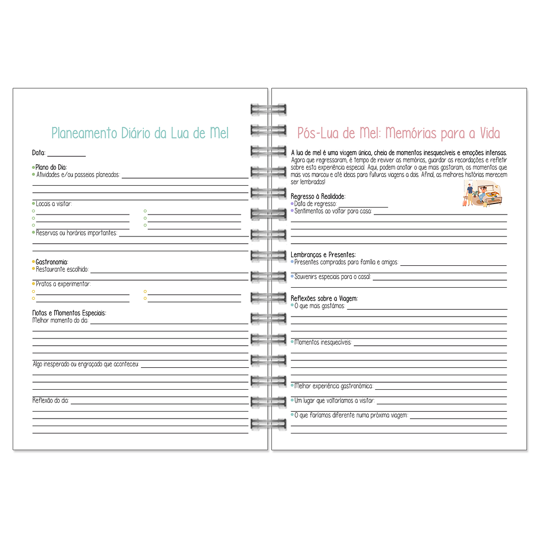 Agenda de Noiva 👰Capa Clássica 24