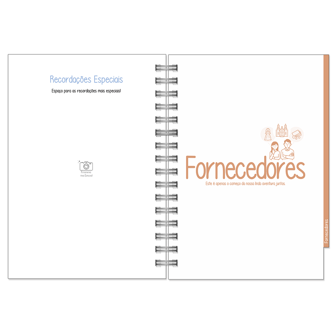 Agenda de Noiva 👰Capa Clássica 25