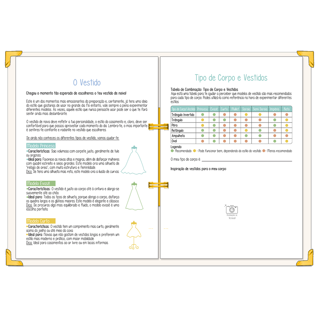 Dossier Agenda de Noiva 👰Capa Floral 7