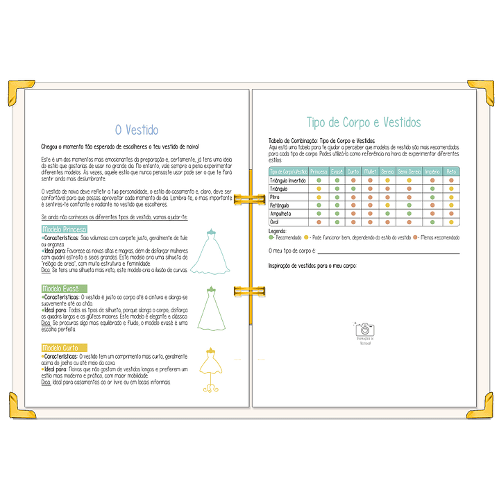 Dossier Agenda de Noiva 👰Capa Floral 7