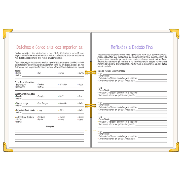 Dossier Agenda de Noiva 👰Capa Floral 8