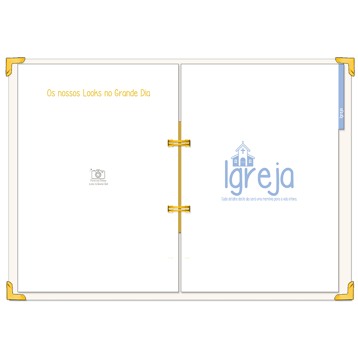 Dossier Agenda de Noiva 👰Capa Floral 11