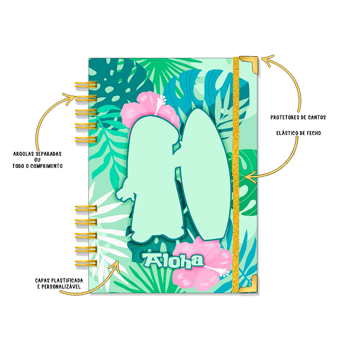 Caderno Lilo – Onde as ideias ganham flor 🌺 2