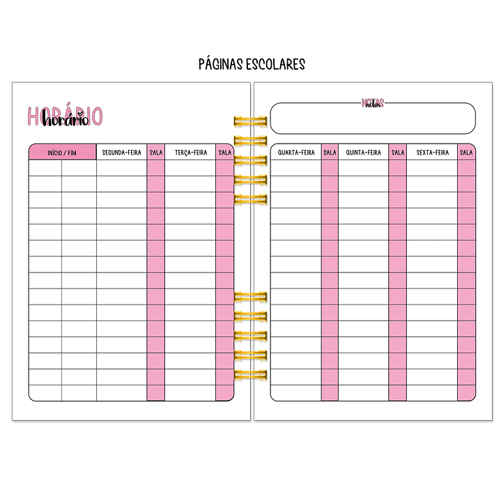 Agenda Semanal 16 Meses + Kit de Oferta 🎁 8