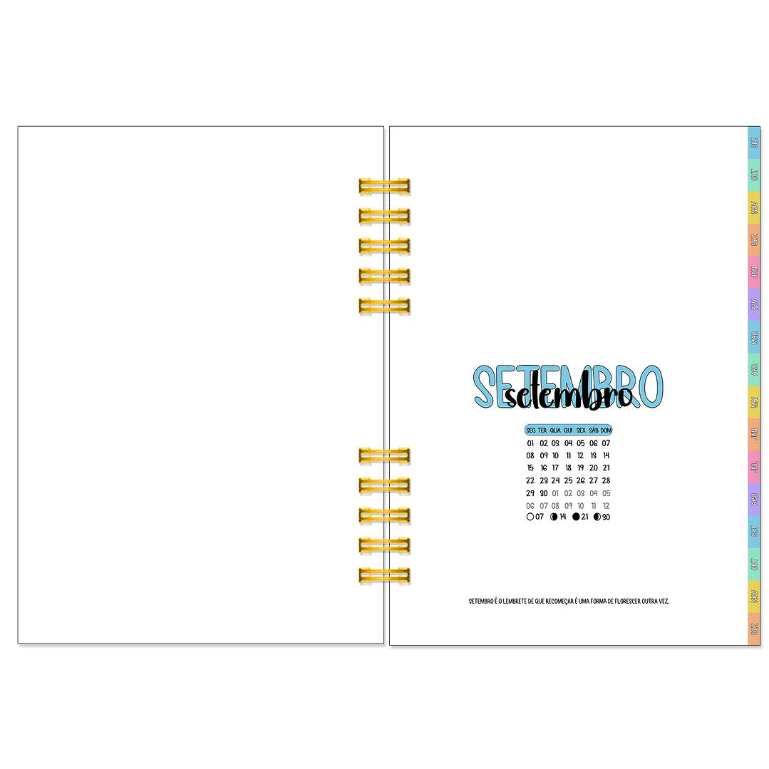 Agenda Semanal 16 Meses + Kit de Oferta 🎁 10