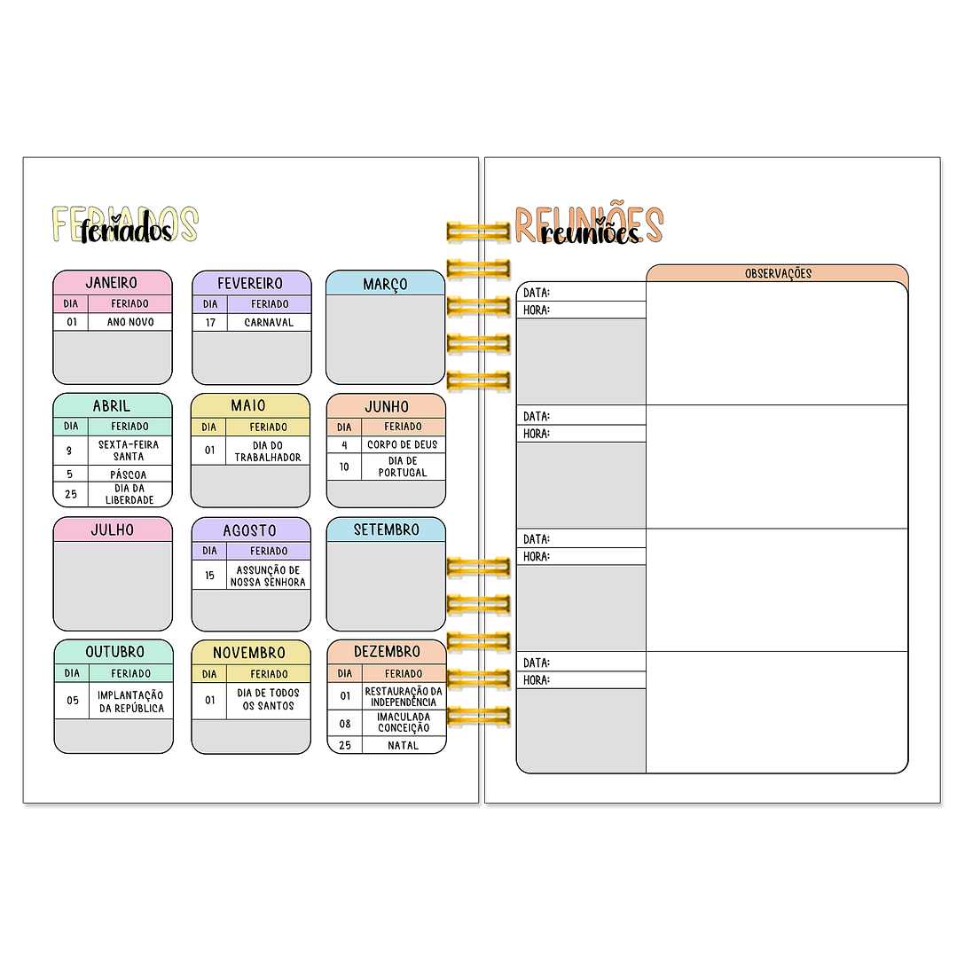 Agenda Enfermeira Anual 2026 5