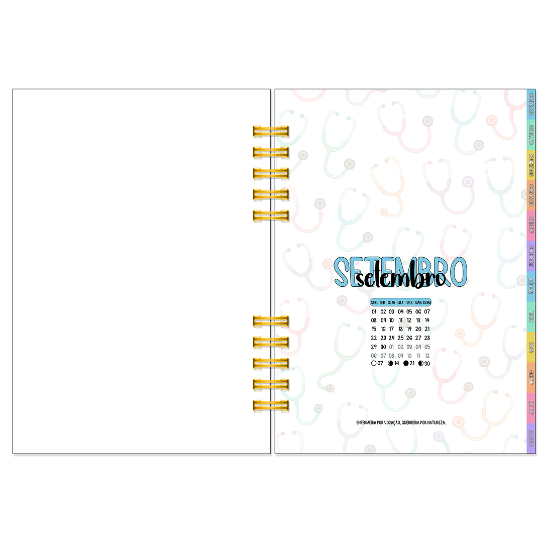 Agenda Enfermeira Anual 2026 9