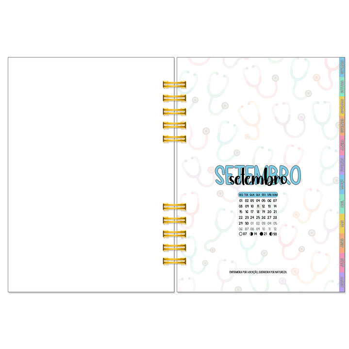 Agenda Enfermeira Anual 2026 9