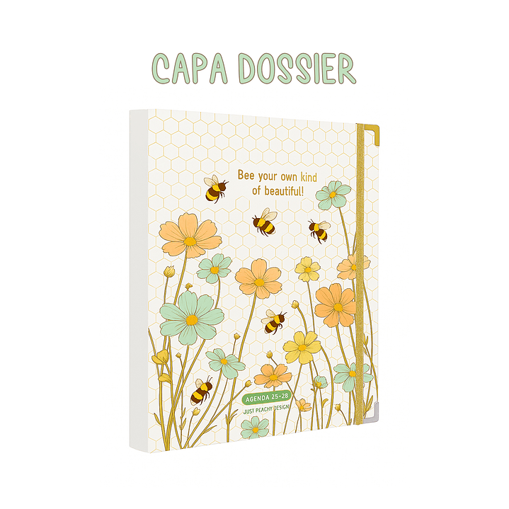 Agenda Diária 16 Meses + Kit de Oferta 🎁 2