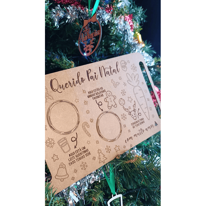 Tabuleiro de Natal para Crianças – Bolachinhas para o Pai Natal 🎅 1