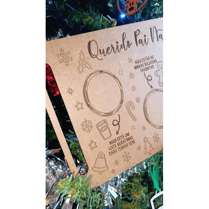 Tabuleiro de Natal para Crianças – Bolachinhas para o Pai Natal 🎅 2