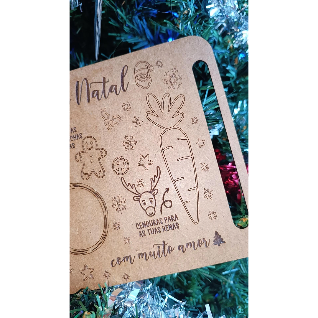 Tabuleiro de Natal para Crianças – Bolachinhas para o Pai Natal 🎅 3