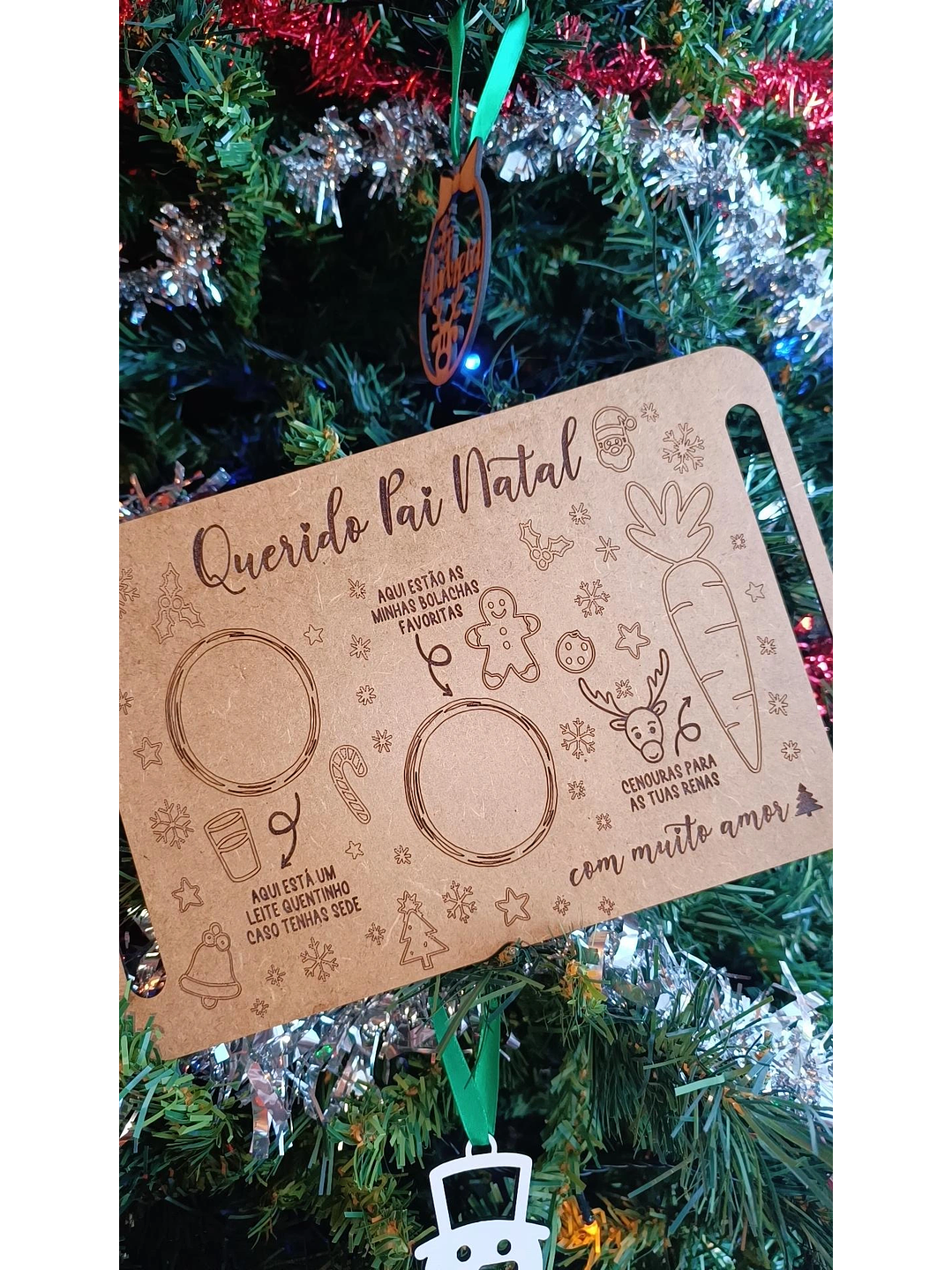 Tabuleiro de Natal para Crianças – Bolachinhas para o Pai Natal 🎅 4