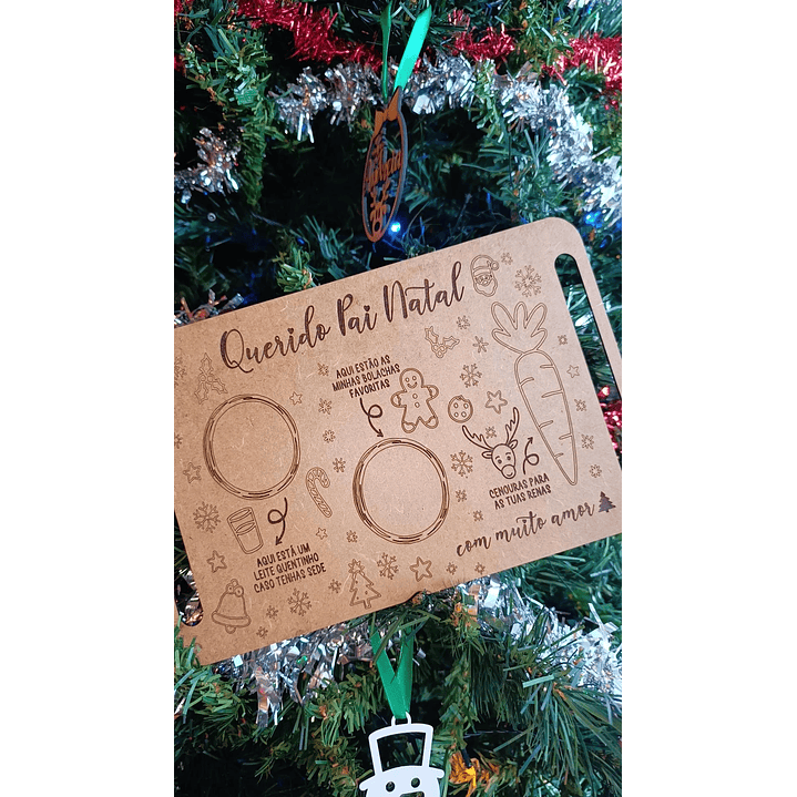 Tabuleiro de Natal para Crianças – Bolachinhas para o Pai Natal 🎅 4