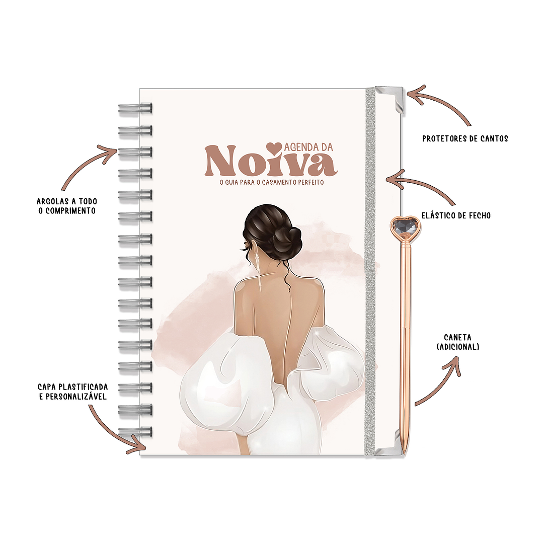 Agenda de Noiva 👰Capa Clássica 2