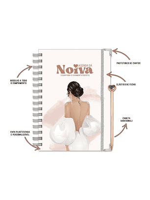 Agenda de Noiva 👰Capa Clássica