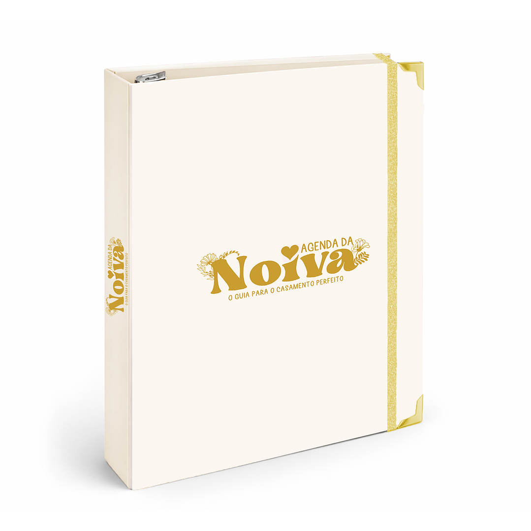 Dossier Agenda de Noiva 👰Capa Floral 1