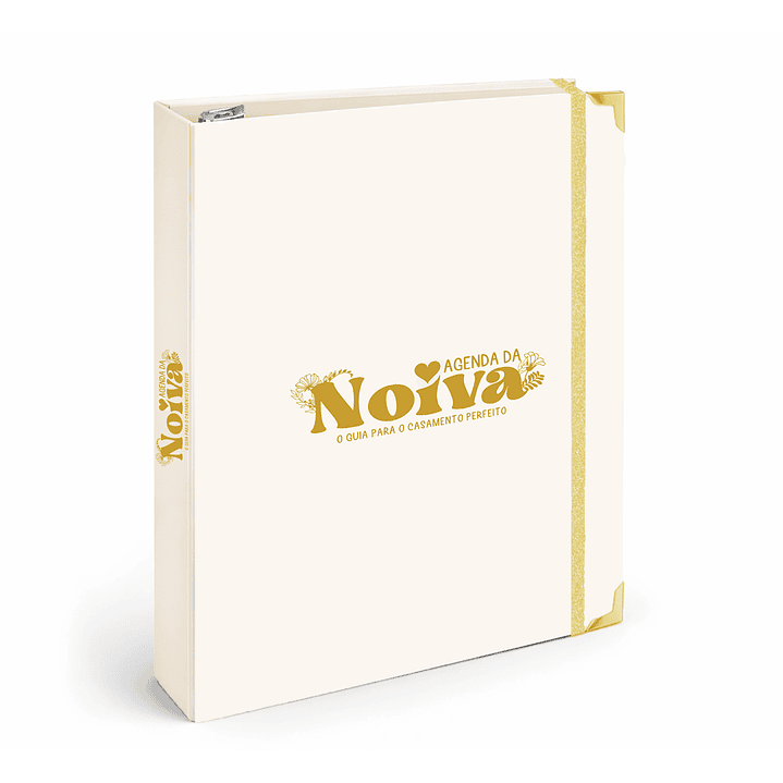 Dossier Agenda de Noiva 👰Capa Floral 1