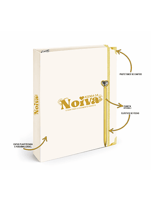 Dossier Agenda de Noiva 👰Capa Floral