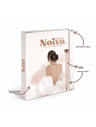 Dossier Agenda de Noiva 👰Capa Clássica