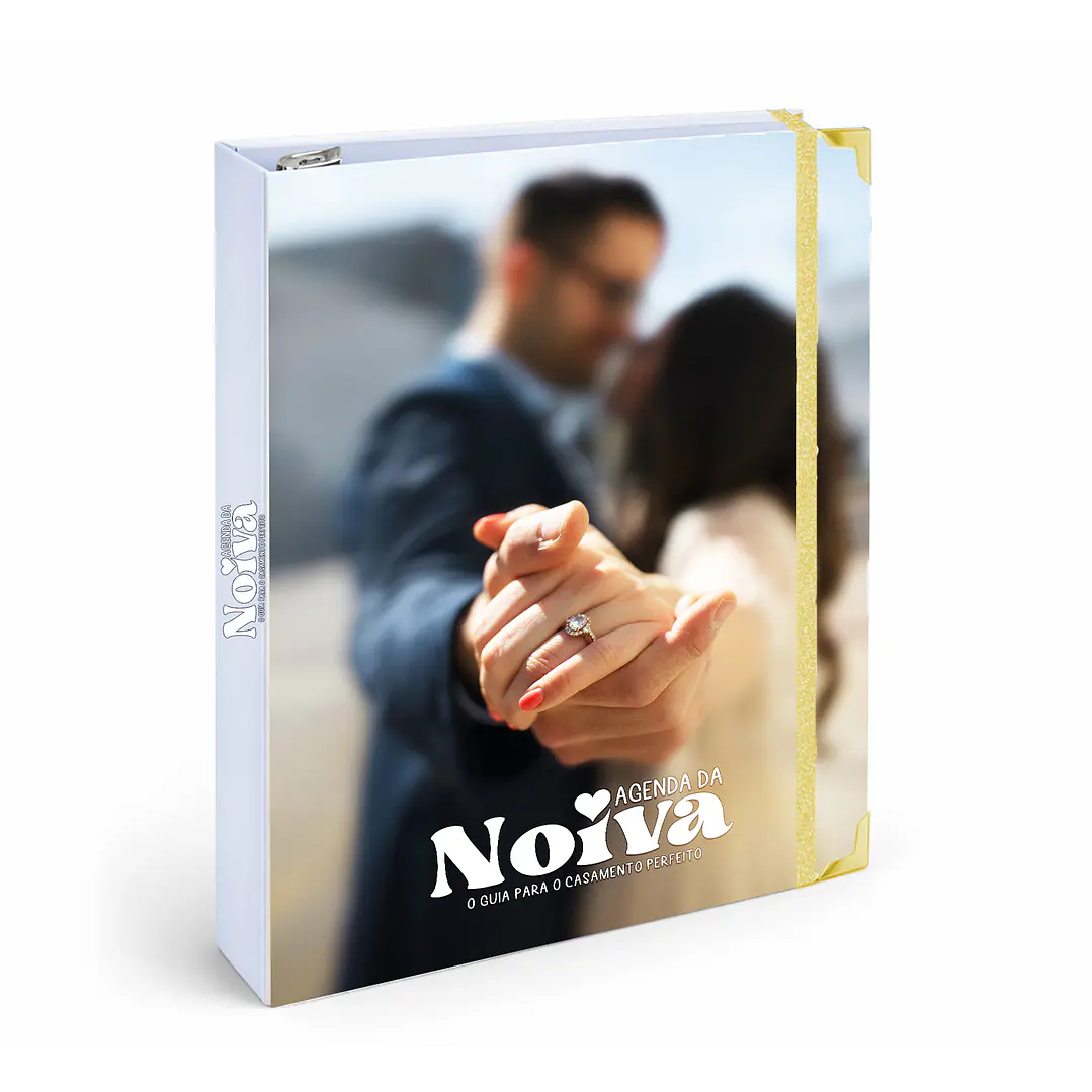 Dossier Agenda de Noiva 👰Capa com Fotografia 1