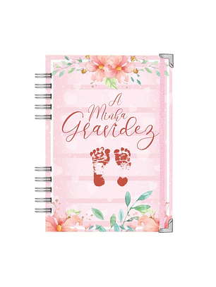 Agenda de Grávida 🤰 — Capa Amor & Pegadas 👣