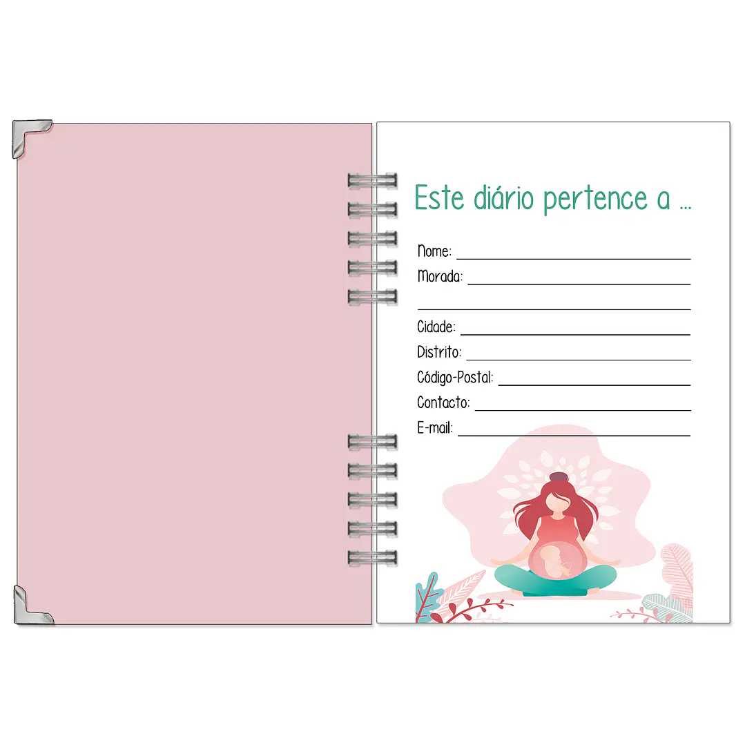 Agenda de Grávida 🤰 — Miquinhas Eventos · Capa Boss Baby 💚 4