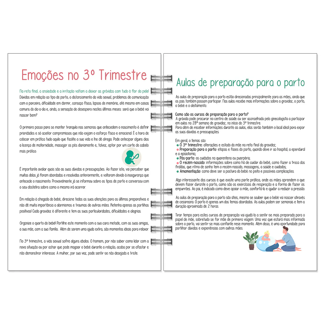 Agenda de Grávida 🤰 — Miquinhas Eventos · Capa Boss Baby 💚 16