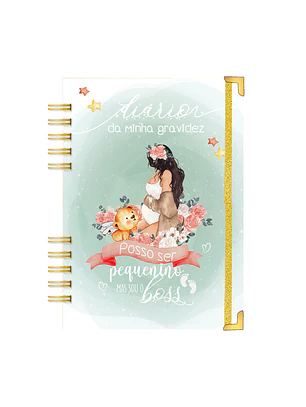 Agenda de Grávida 🤰 — Miquinhas Eventos · Capa Boss Baby 💚