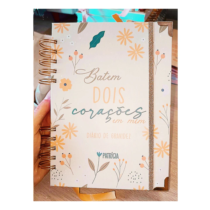 Agenda de Grávida 🤰 — Capa Dois Corações 💛 3